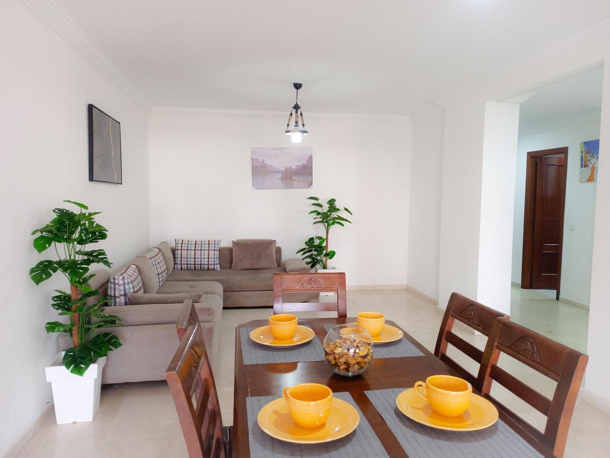 Appartement A Malabata En Face Centre Commercial Megarama & La Gare De Tgv M2 Tangier Bagian luar foto